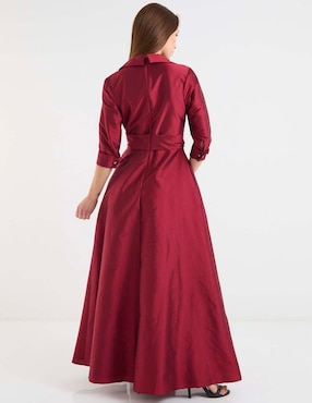 Vestido maxi de fiesta Ema Valdemossa escote V
