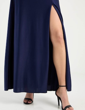 Vestido maxi fiesta Rue de la Paix escote cuadrado