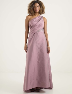 Vestido maxi de fiesta Ema Valdemossa espalda cruzada
