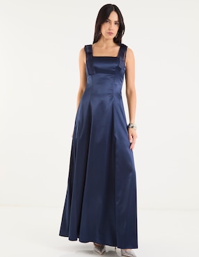 Vestido maxi de fiesta Rue De La Paix escote cuadrado