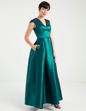 Vestido maxi de fiesta Rue de la Paix espalda abierta