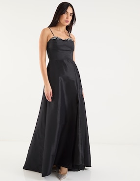 Vestido maxi de fiesta Rue De La Paix escote corazón