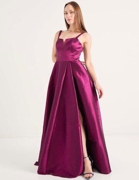 Vestido maxi de fiesta Rue de la Paix escote V