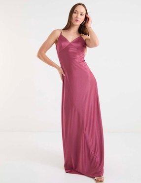 Vestido maxi de fiesta Rue de la Paix escote V