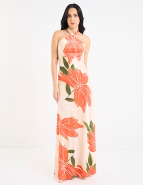 Vestido maxi de fiesta Rue de la Paix para mujer