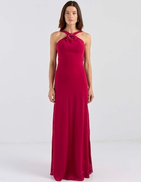 Vestido maxi de fiesta Rue de la Paix espalda abierta