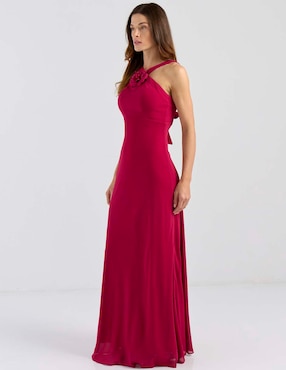 Vestido maxi de fiesta Rue de la Paix espalda abierta