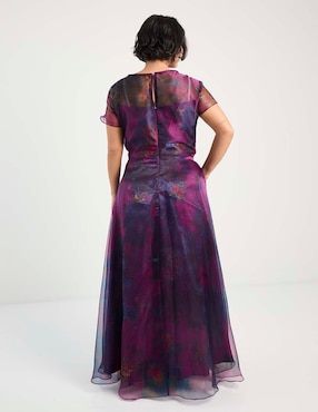 Vestido maxi de fiesta The Pattern escote V