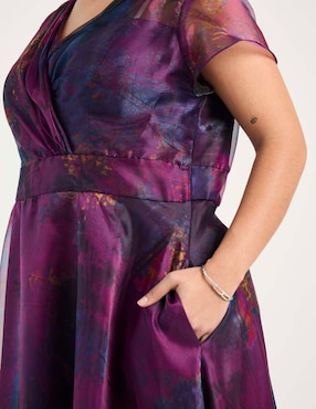 Vestido maxi de fiesta The Pattern escote V