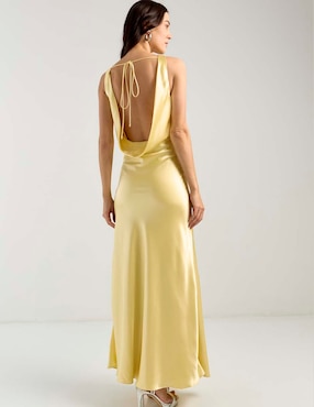 Vestido largo de fiesta Mare Mare espalda abierta