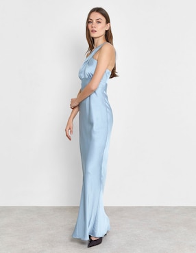 Vestido maxi de fiesta Trucco espalda abierta