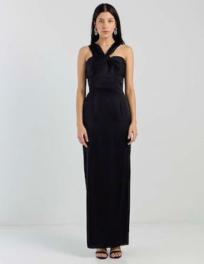 Vestido largo de fiesta Dress The Population escote V
