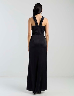 Vestido largo de fiesta Dress The Population escote V