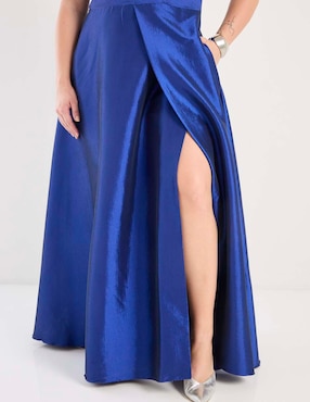 Vestido maxi de fiesta The Pattern escote medio
