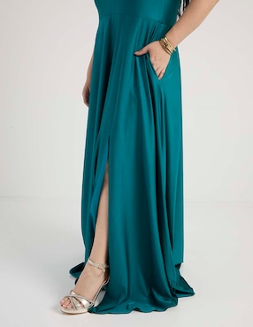 Vestido maxi de fiesta The Pattern escote V