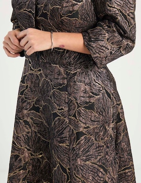 Vestido largo de fiesta Ema Valdemossa Curvy escote V