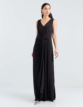 Vestido maxi de fiesta Damaia Atelier espalda abierta