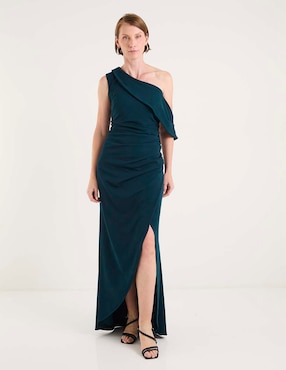 Vestido maxi de fiesta Damaia Atelier escote medio