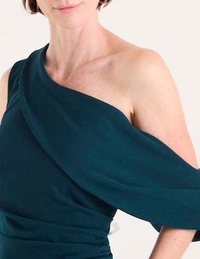Vestido maxi de fiesta Damaia Atelier escote medio