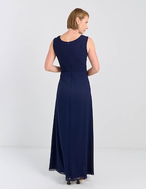 Vestido largo de fiesta Damaia Atelier escote regular