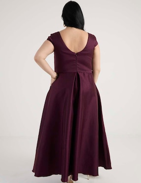 Vestido largo de fiesta Ema Valdemossa Curvy escote corazón