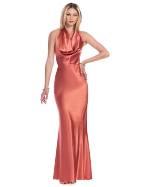 Vestido largo de fiesta Eva Brazzi espalda abierta