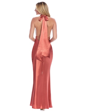 Vestido largo de fiesta Eva Brazzi espalda abierta