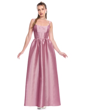 Vestido largo de fiesta Eva Brazzi escote regular