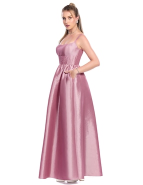 Vestido largo de fiesta Eva Brazzi escote regular