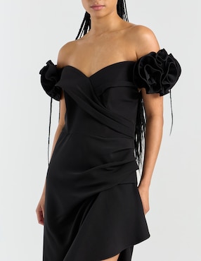 Vestido maxi de fiesta Eva Brazzi escote corazón