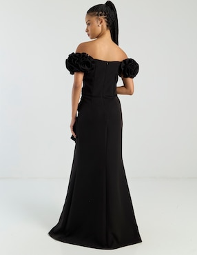 Vestido maxi de fiesta Eva Brazzi escote corazón