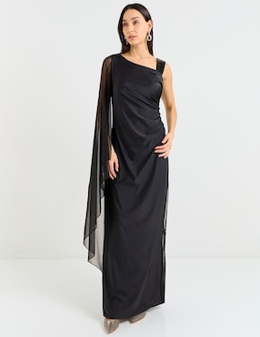 Vestido maxi de fiesta Damaia Atelier escote regular