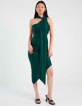 Vestido midi de fiesta Rue