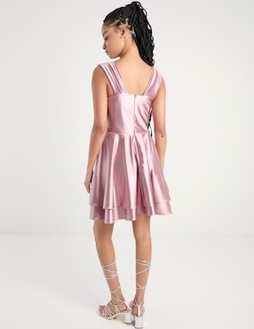 Vestido corto de fiesta Rue espalda abierta