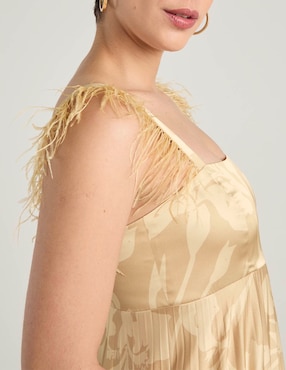 Vestido maxi de fiesta Zomos By Sofia Simon escote medio