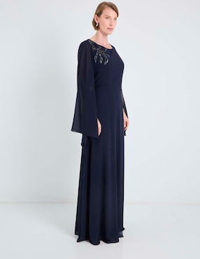 Vestido largo de fiesta Damaia Atelier escote regular