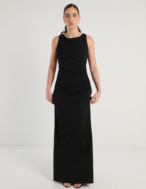 Vestido maxi de fiesta Rue de la Paix espalda abierta