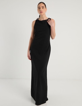 Vestido maxi de fiesta Rue de la Paix espalda abierta