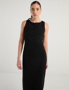 Vestido maxi de fiesta Rue de la Paix espalda abierta