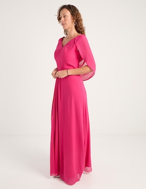 Vestido largo de fiesta Damaia Atelier escote v