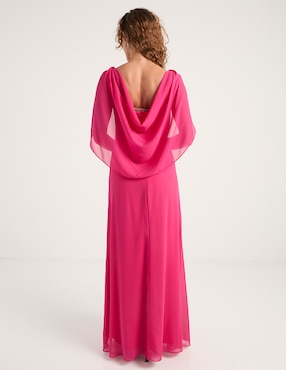 Vestido largo de fiesta Damaia Atelier escote v