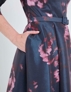 Vestido largo de fiesta Damaia Atelier escote V