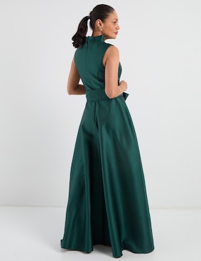 Vestido largo de fiesta Damaia Atelier escote v