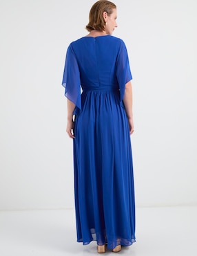 Vestido largo de fiesta Damaia Atelier escote V