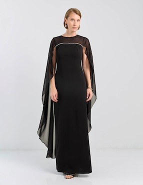 Vestido maxi de fiesta Damaia Atelier escote regular