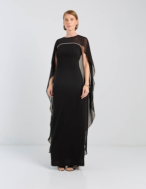 Vestido maxi de fiesta Damaia Atelier escote regular