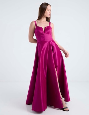 Vestido maxi de fiesta Rue de la Paix escote V