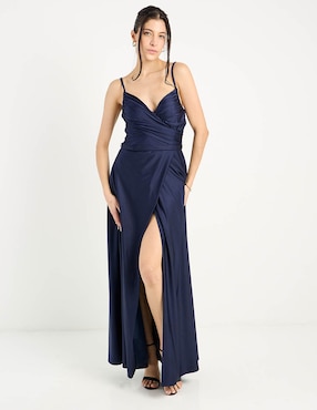 Vestido maxi de fiesta Rue De La Paix escote V