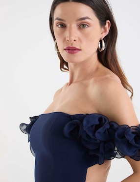 Vestido maxi de fiesta Rue de la Paix escote cuadrado