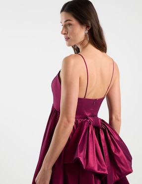 Vestido maxi de fiesta Rue de la Paix escote corazón